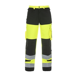 Hydrowear Hertford Hi-Vis Two Tone Trousers Saturnyellow/Black 44