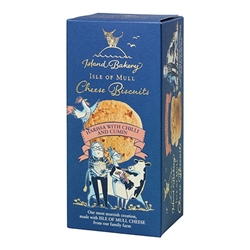 Island Bakery Isle Of Mull Cheese Biscuits Harissa With Chilli And Cumin 100g [Pack of 12]
