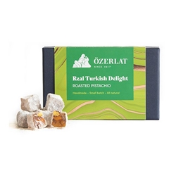 Ozerlat Real Turkish Delight Roasted Pistachio 200g [Pack of 6]