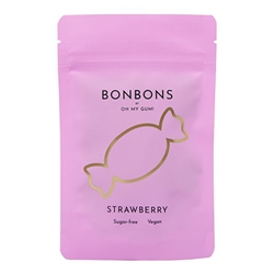 OH MY GUM! BONBONS by OH MY GUM! Strawberry 32g [Pack of 10]