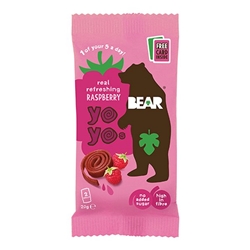 BEAR Fruit Yoyos Raspberry 20g [Pack of 18]