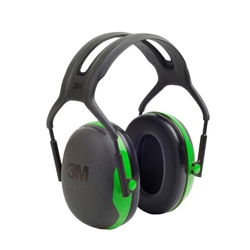 3M Peltor X1 Headband Ear Defenders Green 