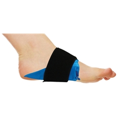 Rapid Relief Foot Pain Cold Pack With Compression Strap 6"X 9" Blue 9"