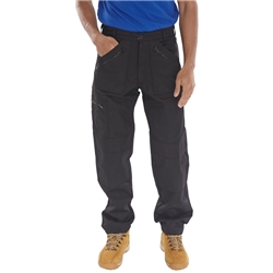 Beeswift Action Work Trousers Black 32S