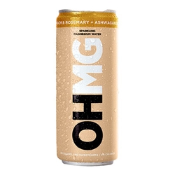 OHMG Peach & Rosemary & Ashwagandha Sparkling 330ml [Pack of 12]