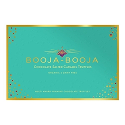 Booja - Booja Chocolate Salted Caramel Chocolate Truffles - Sixteen Truffle Pack [Pack of 5]