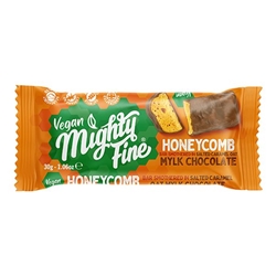 Mighty Fine Vegan Salted Caramel Mylk Chocolate Bar 30g [Pack of 15]