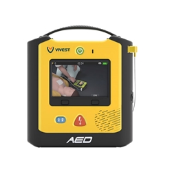 Vivest Power Beat Semi Automatic Defibrillator Aed X3 Black H23.2Xw20.9Xd5.9