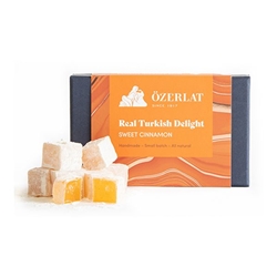 Ozerlat Real Turkish Delight Sweet Cinnamon 200g [Pack of 6]