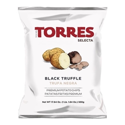 Torres Black Truffle Crisps 500g [Pack of 5]