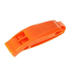 Click Medical Safety Whistle Orange 