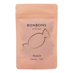 OH MY GUM! BONBONS by OH MY GUM! Peach 32g [Pack of 10]