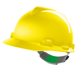 Msa V-Gard Safety Helmet Yellow 