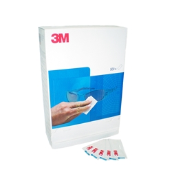 3M Disposable Lens Cleaning Wipes White 204X88X296Mm