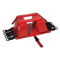 Code Red Head Immobilser Red 560X450X590Cm