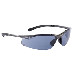 Bolle Safety Contour Platinum Glasses Smoke 