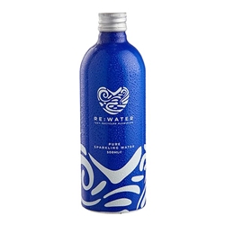 Re:Water Sparkling Spring Water 500ml Aluminium Bottle [Pack of 24]