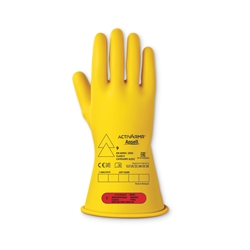 Ansell Low Voltage Electrical Insulating Glove (Class 0) 11" Gloves Yellow L