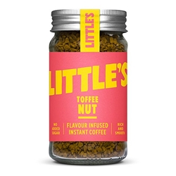 Little's Flavoured Instant Coffee Toffee Nut 50g [Pack of 6]