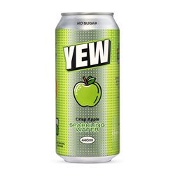YEW Crisp Apple Sparkling Water 440ml [Pack of 12]