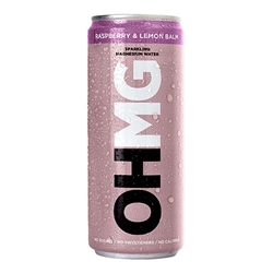 OHMG Raspberry & Lemon Balm Sparkling 330ml [Pack of 12]