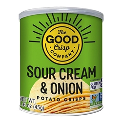 The Good Crisp Co Sour Cream & Onion 45g [Pack of 12]