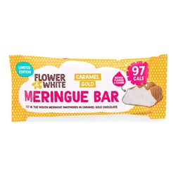 Flower & White Caramel Gold Meringue Bar 20g [Pack of 12]