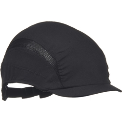 3M Hc24 First Base 3 Classic Micro Peak Safety Baseball Cap Black 