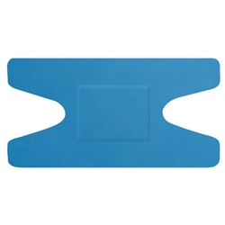 Hygioplast Detectable Knucklee Plasters 50 Blue 