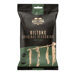 Made for Drink 100% Grass Fed Irish Beef Biltong 30g [Pack of 14]