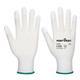 A121 - Grip 13 PU Fingertip Glove White - Small