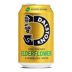 Dalston's Elderflower Soda 330ml Can [Pack of 24]