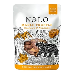 Nalo Maple Truffle Cashews & Almonds 40g [Pack of 12]