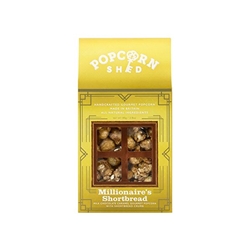 Popcorn Shed Millionaire Shortbread Popcorn Shed 80g [Pack of 10]
