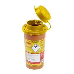Woodsafe Sharps Bin 0.5 Ltr  Brown 0.5L