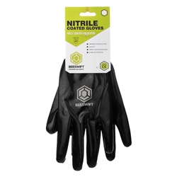 Nitrile Fully Coated Black Xl Pos