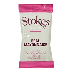 Stokes Sachet Real Mayonnaise 32ml [Pack of 80]