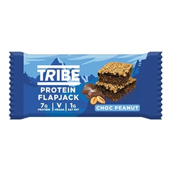 TRIBE Choc Peanut Protein Flapjack 50g [Pack of 12]