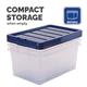 Bankers Box Plastic Storage Boxes 38L - Pack of 3