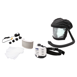Centurion Concept Air Respirator Kit With Flip Up Visor (P3) Black/White 