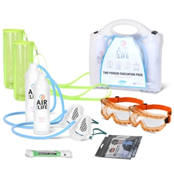Air For Life Two Person Evacuation Kit White 