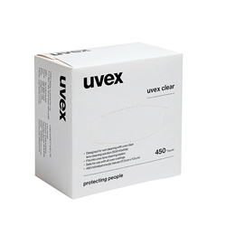Uvex Lens Cleaning Tissues - 450 Box  White 