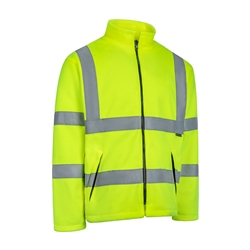 Beeswift Carnoustie Hi-Vis Fleece Jacket Saturn Yellow Xl