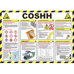 Click Medical Coshh Poster  White 
