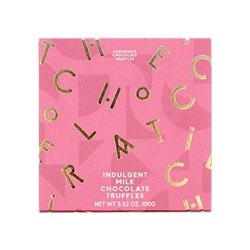 The Chocolatier Indulgent Milk ChocolateTruffles 97g [Pack of 12]