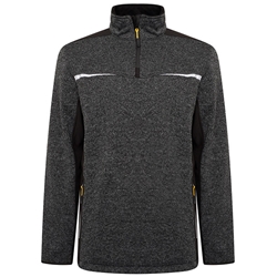 JCB Workwear Trade Elmhurst Ii Quarter Zip Fleece Grey M