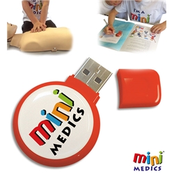Mini Medics Usb First Aid Training Package For Kids Red 
