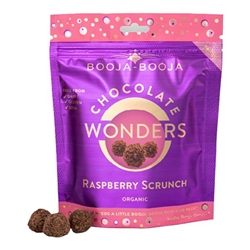 Booja - Booja Raspberry Scrunch Chocolate Wonders 65g [Pack of 8]