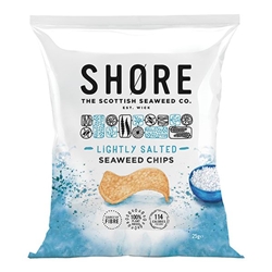 Shore Seaweed Chips - Lighty Salted 25g [Pack of 24]