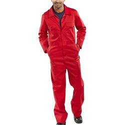 Beeswift Boilersuit Red 48